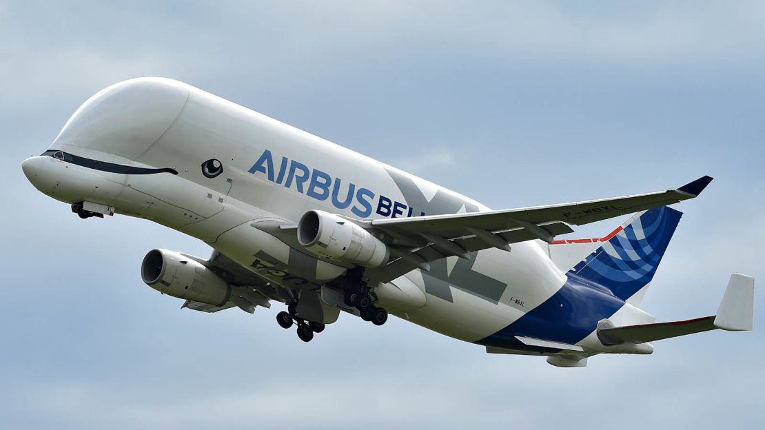 Airbus built its Beluga supertransporters to replace the Super Guppy. 