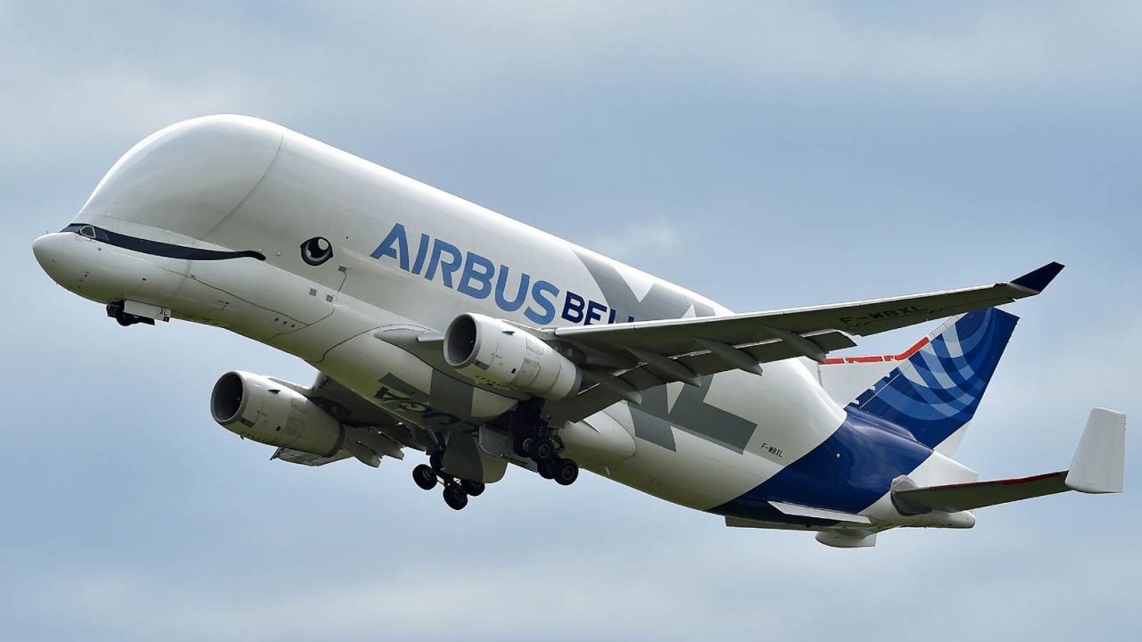 Airbus built its Beluga supertransporters to replace the Super Guppy. 