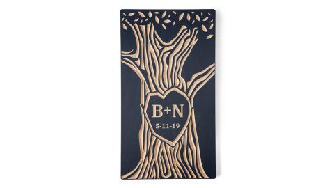 Personalized Tree Wood Carving