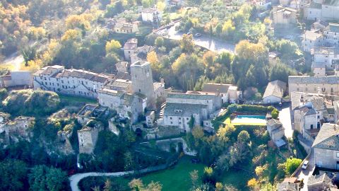 Bassano in Teverina is considered the heart of the wild Tuscia.