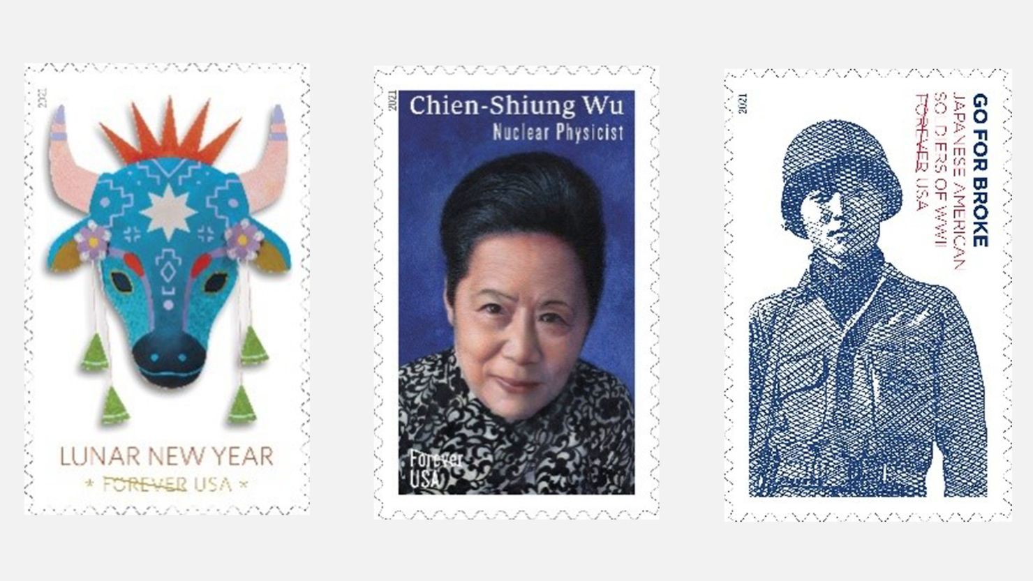 New stamps honor Japanese American vets, Chinese American physicist