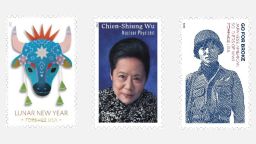 All three stamps will be released in 2021. 