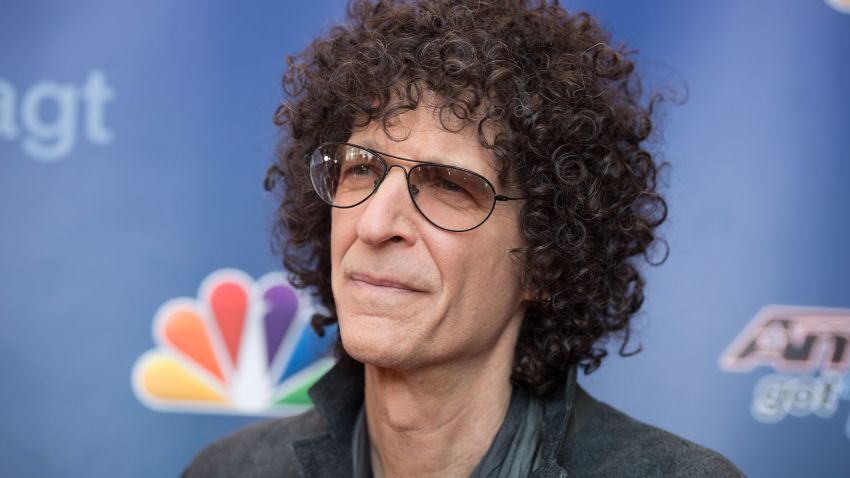 NEWARK, NJ - MARCH 02:  Howard Stern arrives at the "America's Got Talent" Season 10 Red Carpet Event at New Jersey Performing Arts Center on March 2, 2015 in Newark, New Jersey.  (Photo by Dave Kotinsky/Getty Images)