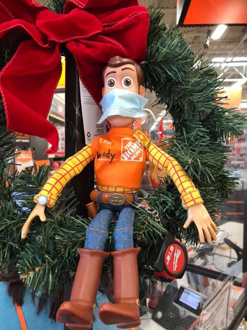 How a lost Woody found a temporary job at Home Depot | CNN