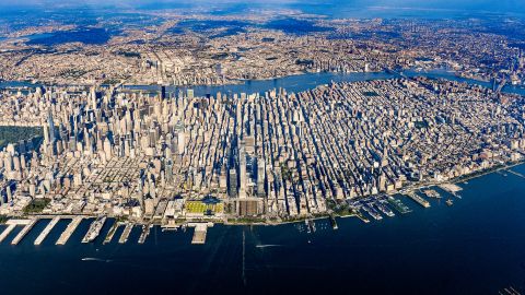  A new report finds that the weight of human-made materials like the concrete, asphalt and plastic used in the buildings of the New York City skyline, for example, may now exceed biomass on Earth.