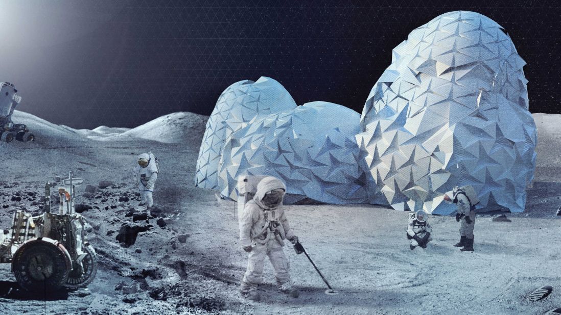 European Space Agency wants to 3D-print a moon base - CNET