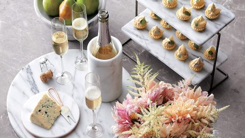 French Kitchen Marble Wine Cooler