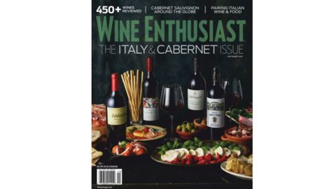 Wine Enthusiast 1-Year Print Magazine Subscription