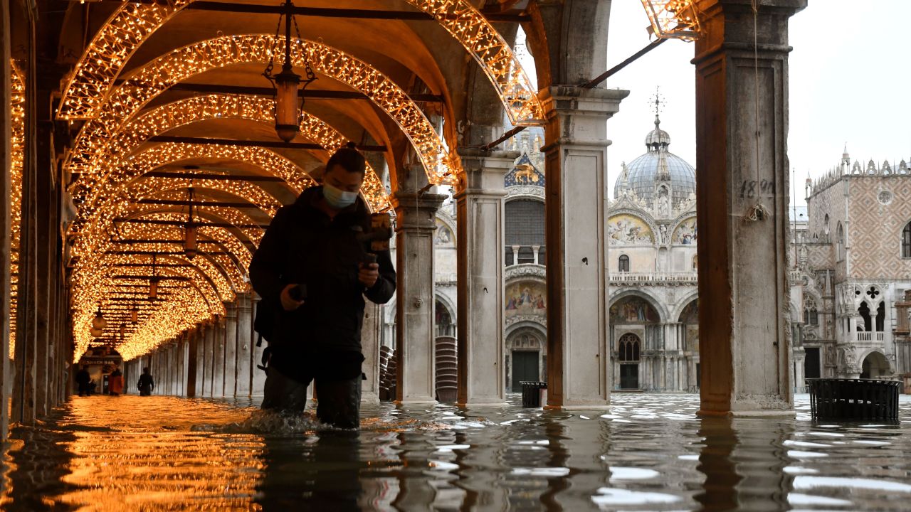 Shops were closed as people struggled to navigate the city
