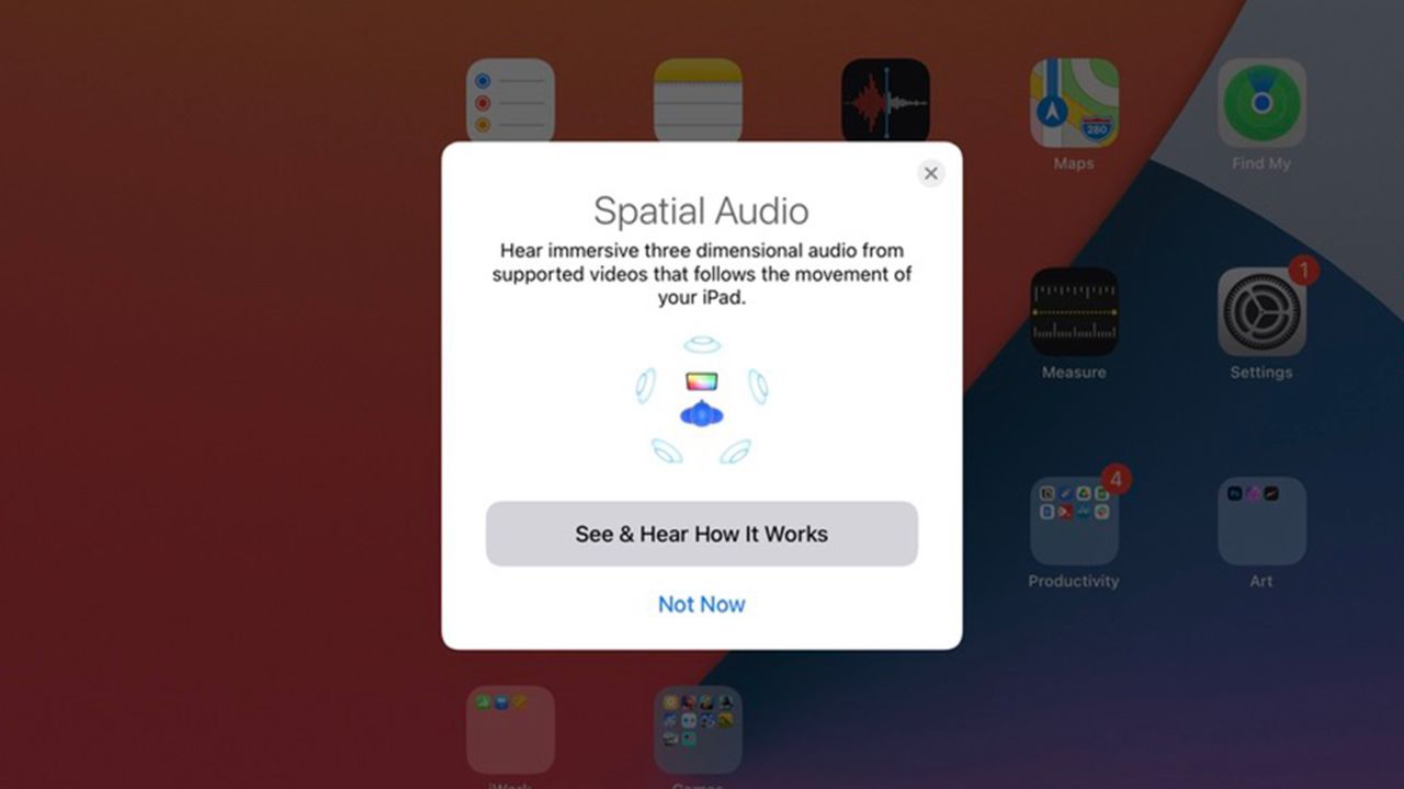 spatial audio setup