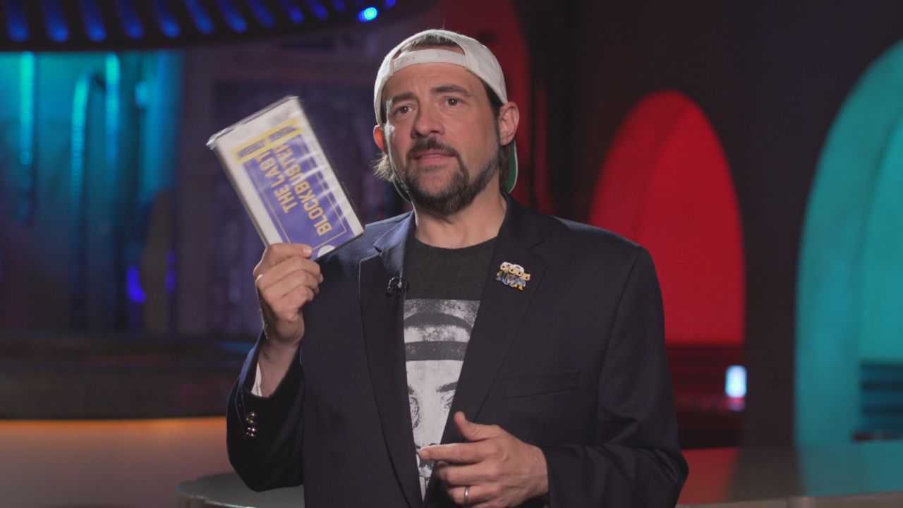 Kevin Smith in the documentary 'The Last Blockbuster.'