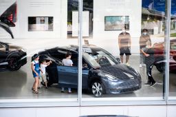 Tesla reported a slight profit in 2019 and has become far and away the most valuable automaker this year. (Photo by Noam Galai/Getty Images)