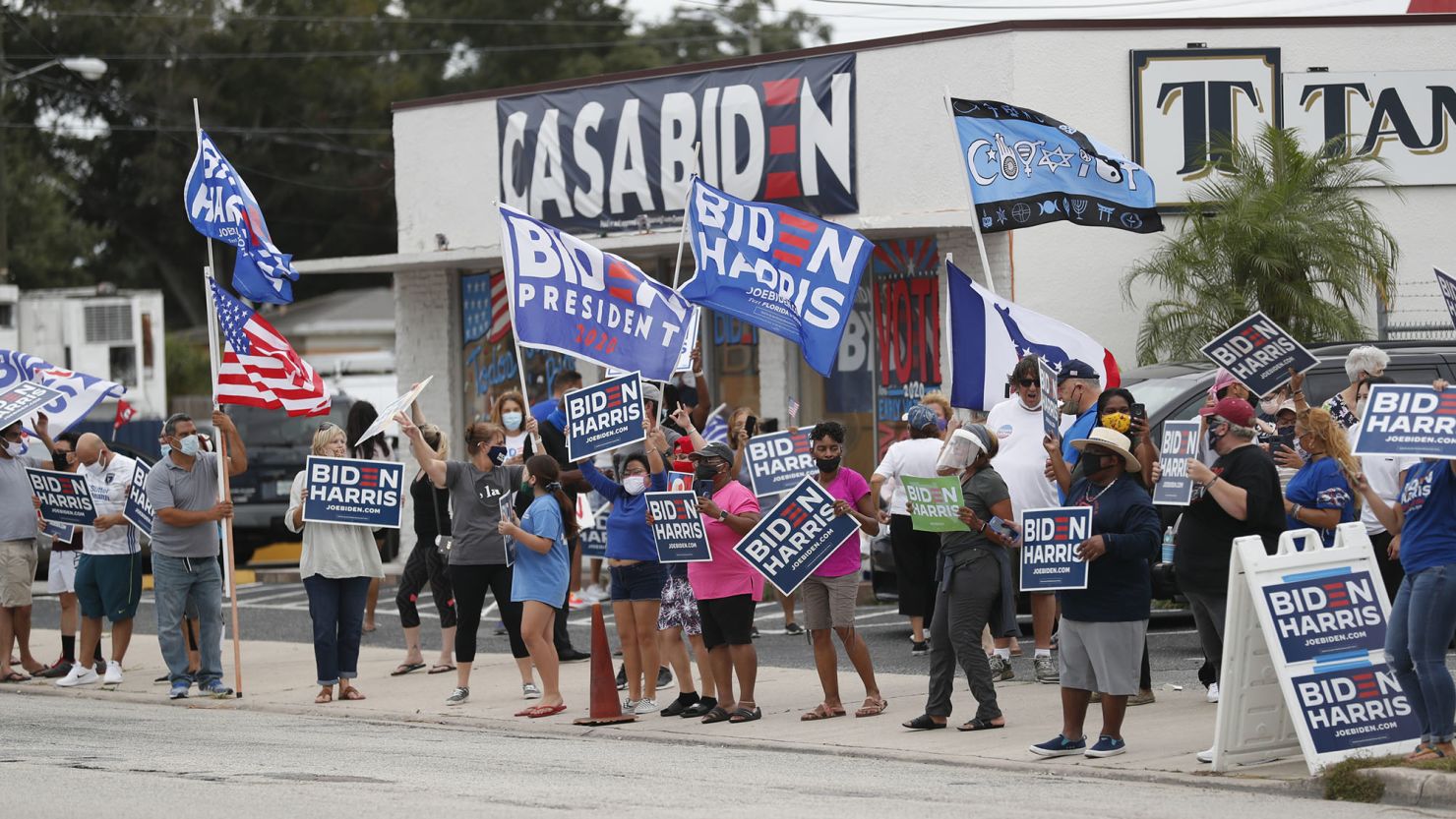 Supporters of President-elect Joe Biden and Vice President-elect Kamala Harris took to the streets to celebrate their won over President Donald Trump in the Nov. 3 election.