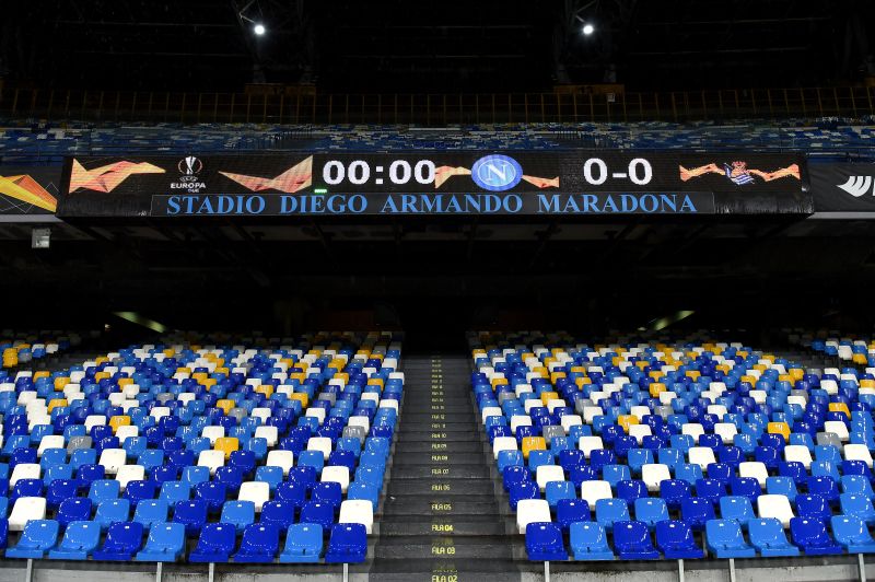 Napoli Plays First Match At The Newly Renamed Stadio Diego Armando ...