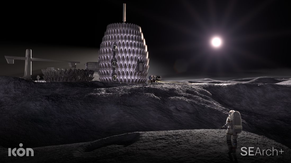 With the huge cost of transporting materials, people and machinery into space, extraterrestrial construction concepts have to utilize local materials and versatile, compact technology. Designs like SEArch+ and ICON's 3D-printed lunar base (pictured) incorporate both -- their initiative, Project Olympus, uses moon dust as the main building material. <strong>Scroll through to see more amazing designs for space habitats. </strong>