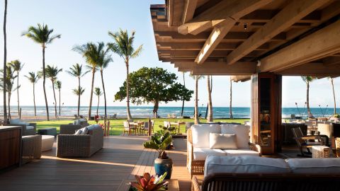 At CanoeHouse, the ocean-front restaurant at Mauna Lani, order the 5-course tasting menu from chef and manager, Matt and Yuka Raso.