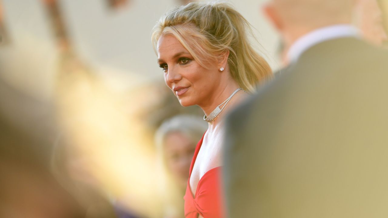Britney Spears, shown here at an event in  2019, has requested her father be removed as co-conservator of her estate. (Photo by VALERIE MACON / AFP)     