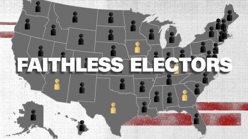 What is a faithless elector and how common are they? CNN Politics
