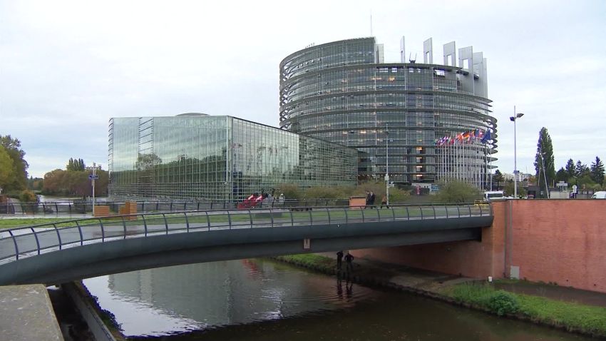 European Parliament building Stewart SOT vpx