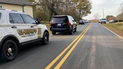 Hall County deputies responded to a 911 call to find two dead children Friday. 