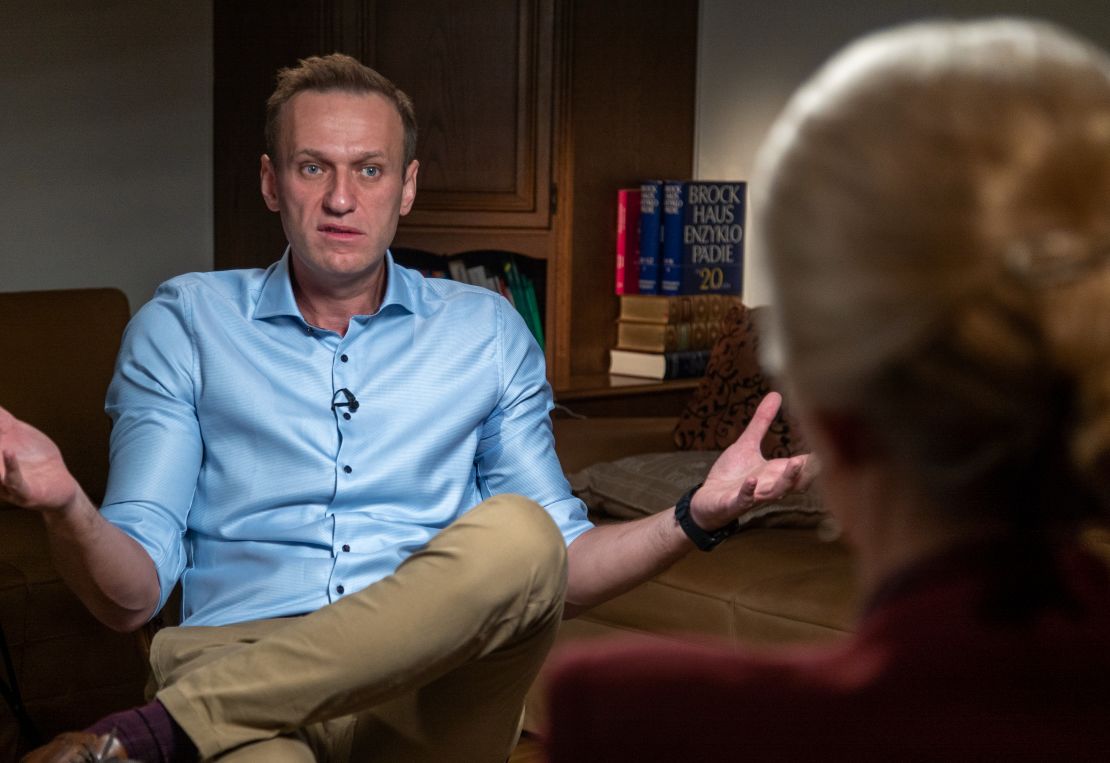 Alexey Navalny told CNN's Clarissa Ward he thought he would die on the flight from Tomsk.