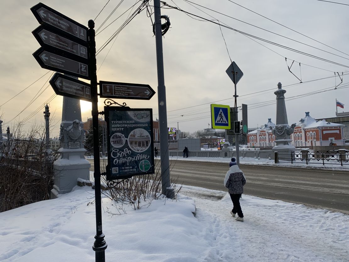 The city of Tomsk was Navalny's last scheduled stop on his August Siberian trip.