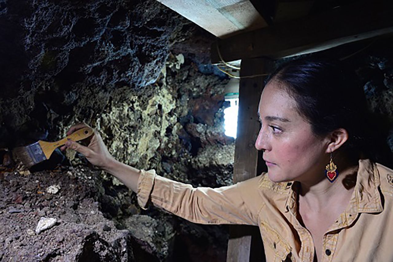 Archaeologist have uncovered an additional 119 human skulls at a site in Mexico City.