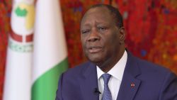 President Alassane Ouattara speaks to CNN's Scott McLean in an exclusive interview 