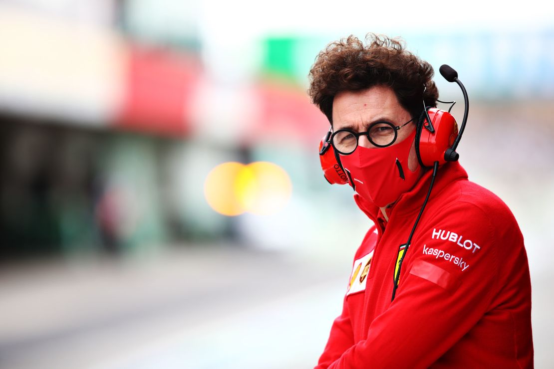 Mattia Binotto has been team principal of Scuderia Ferrari since late 2018.