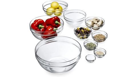 Luminarc Stackable Glass Bowl 10-Piece Set