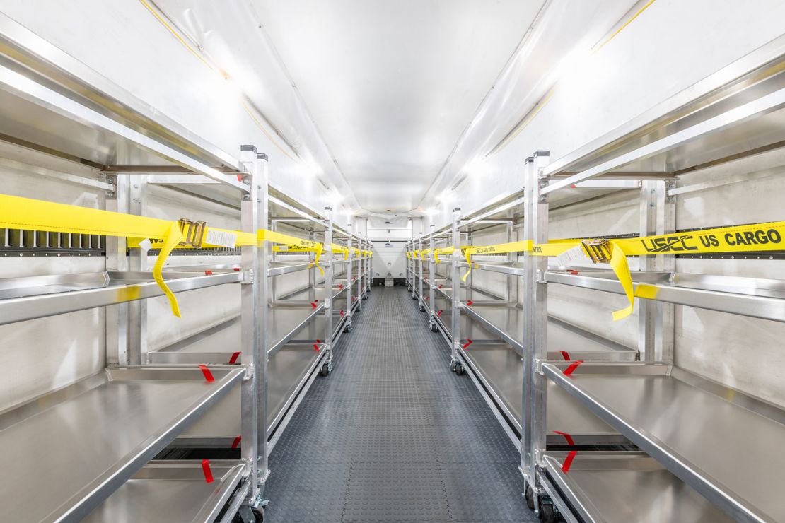 Acela Truck Co.'s refrigerated units range from 9 to 53 feet and have racks that each hold four body trays. "We're very busy and have orders in all of the lower 48 states," CEO David Ronsen said.