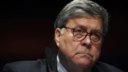 WASHINGTON, DC - JULY 28:  Attorney General William Barr appears before the House Oversight Committee In his first congressional testimony in more than a year, Barr is expected to face questions from the committee about his deployment of federal law enforcement agents to Portland, Oregon, and other cities in response to Black Lives Matter protests; his role in using federal agents to violently clear protesters from Lafayette Square near the White House last month before a photo opportunity for President Donald Trump in front of a church; his intervention in court cases involving Trump's allies Roger Stone and Michael Flynn; and other issues. on July 28, 2020 on Capitol Hill in Washington D.C. (Photo by Matt McClain-Pool/Getty Images)