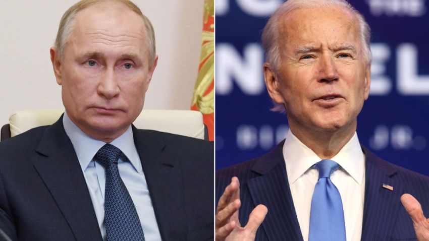 Putin Biden SPLIT