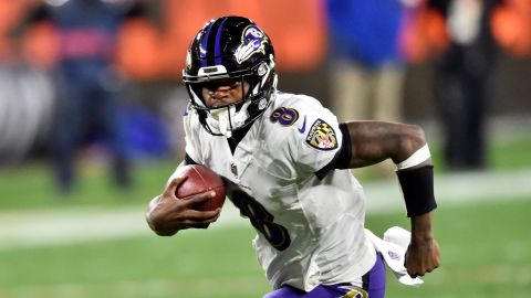 Jackson had his best rushing game since the 2019 season, racking up 124 yards and two touchdowns.