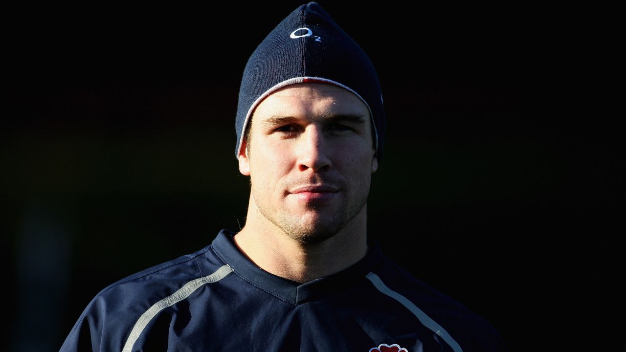 Flanker Michael Lipman captained Bath and represented England during his rugby career. 