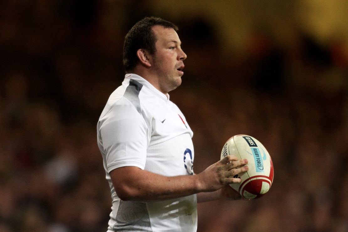 Steve Thompson made more than 70 appearances for England. 