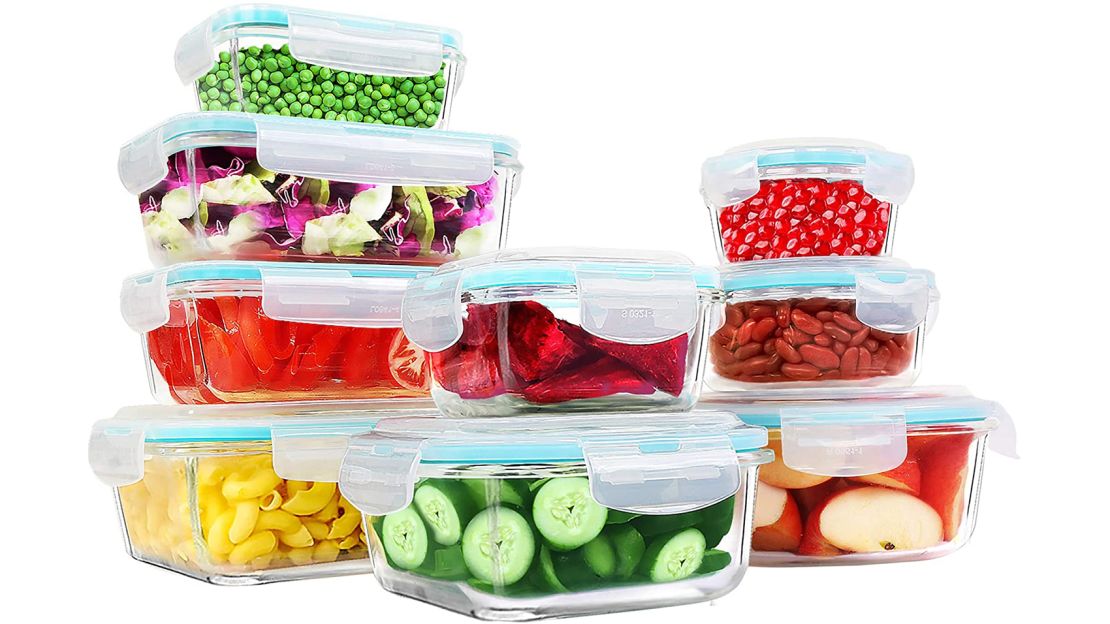 Utopia Kitchen Glass Food Storage Container Set