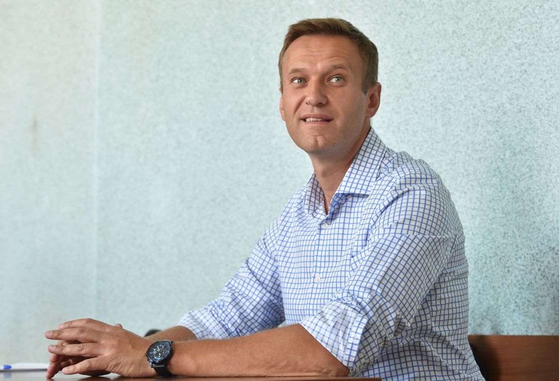 Russian Foreign Minister Sergey Lavrov said reports about the poisoning of opposition leader Alexey Navalny, pictured in June last year, were "funny."