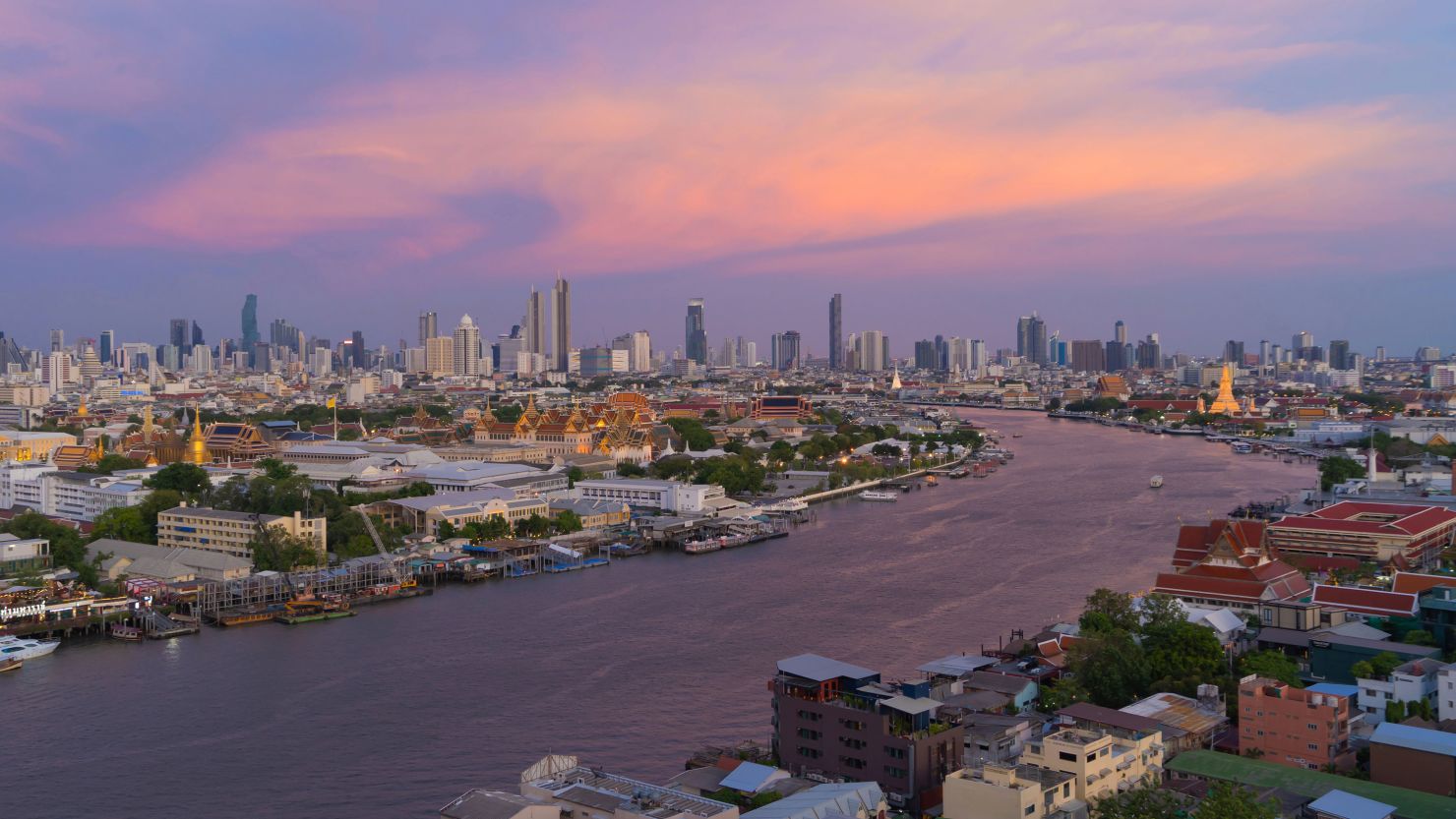 Chao Phraya River STOCK