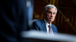 Chairman of the Federal Reserve Jerome Powell appears before a Senate Banking Committee hearing on Capitol Hill, on December 1, 2020 in Washington,DC. (Photo by Al Drago/POOL/AFP/Getty Images)