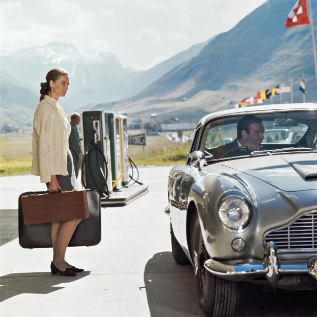 Near the end of the sequence, Bond was initially supposed to drop Tilly Masterson off at a hotel. Unable to find a suitable location, the crew instead opted for a gas station in the Swiss village of Andermatt.