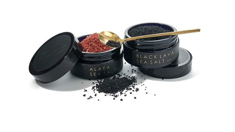 Coffret cadeau de luxe My Fabulous Food Lave noire et sel de mer Alaea