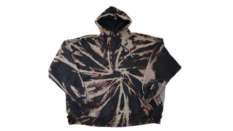 Bleach Dye Oversized Giant Hoodie 