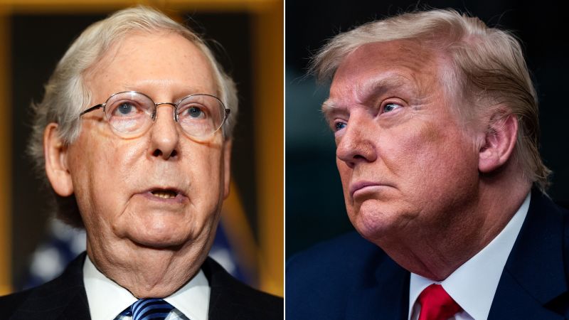 McConnell Responds To Trump's 'Old Crow' Insult: 'It's Quite An Honor ...