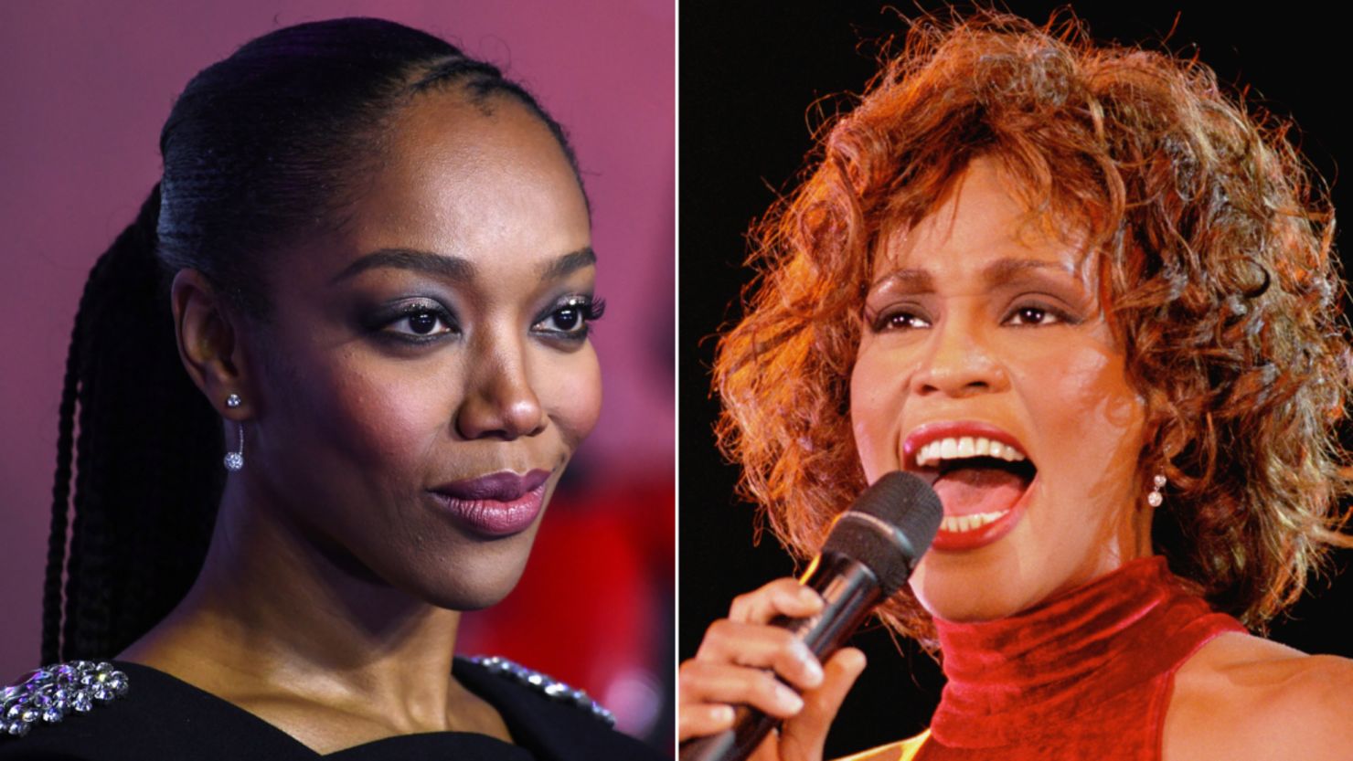 Naomi Ackie is set to play Whitney Houston in a new biopic. 