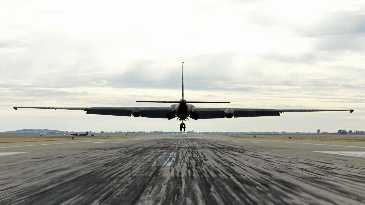 A U-2 Dragon Lady assigned to the 9th Reconnaissance Wing prepares to land at Beale Air Force, California, Dec. 15, 2020. This flight marks a major leap forward for national defense as artificial intelligence took flight aboard a military aircraft for the first time in the history Dept. of Defense. The AI algorithm, developed by Air Combat Command's U-2 Federal Laboratory, trained the AI to execute specific in-flight tasks that would otherwise be done by the pilot. The flight was part of a specifically constructed scenario pitting the AI against another dynamic computer algorithm in order to prove both the new technology capability, and its ability to work in coordination with a human. (U.S. Air Force photo by Airman 1st Class Luis A. Ruiz-Vazquez)