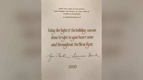 03 Bush Christmas Card