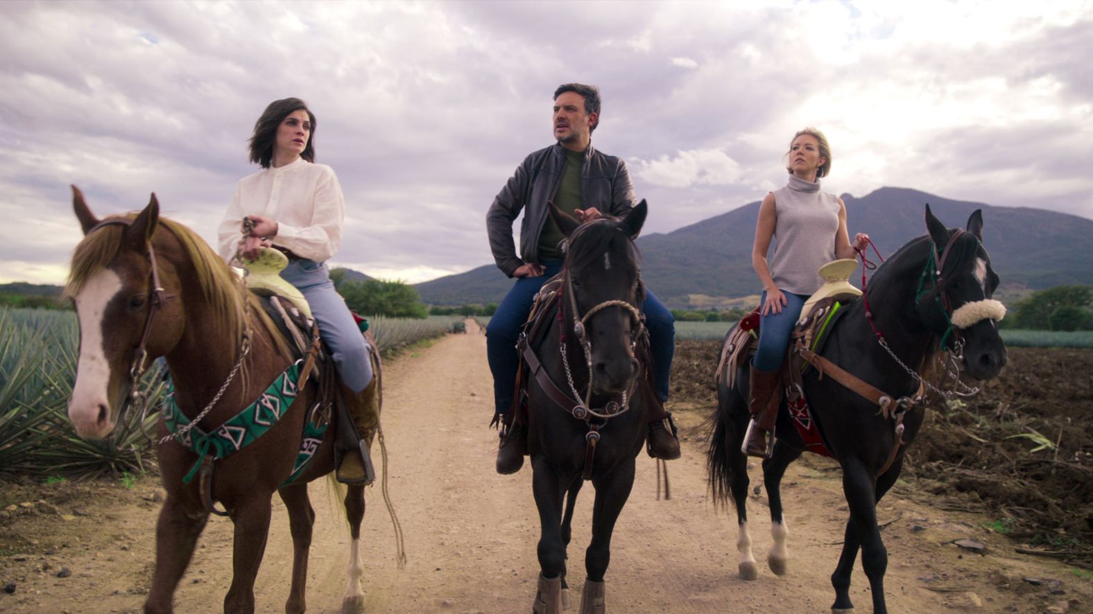 <strong>"Monarca: Season 2"</strong>: The Carranza siblings face a new enemy in their cousin Sofía, as past actions threaten to dismantle the future of the Monarca empire.<strong> (Netflix) </strong><br />