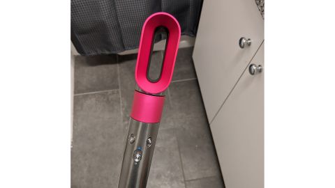 The Dyson Airwrap's hair dryer attachment
