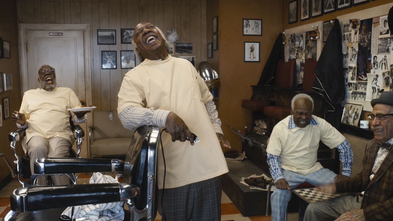 Little appears to have changed at the iconic Queens barber shop where Akeem once visited. 